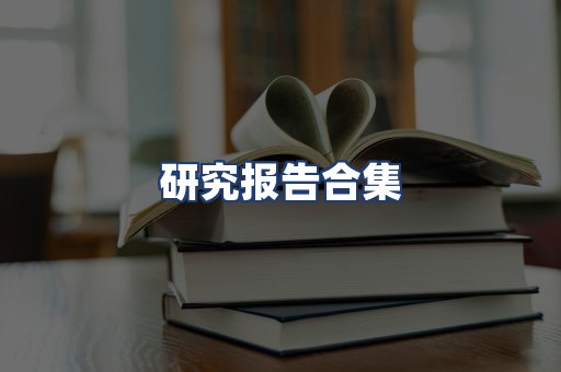研究报告合集